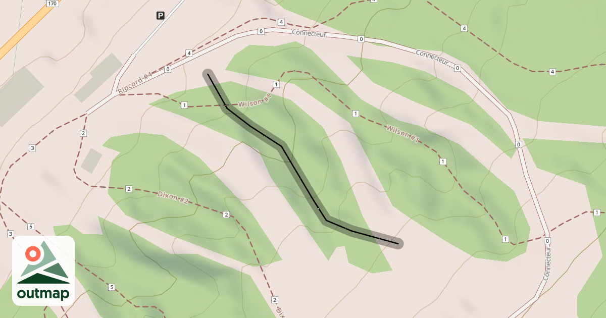 Map of 5-Planche-à-neige