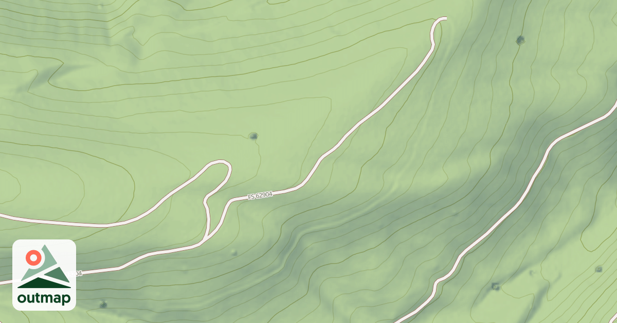 Map of (FDR) CHAFFIN CREEK