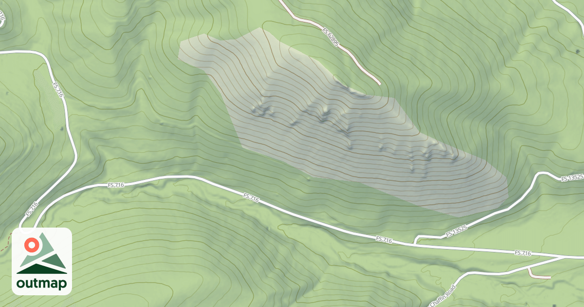 Map of (FDR) SPOON CREEK