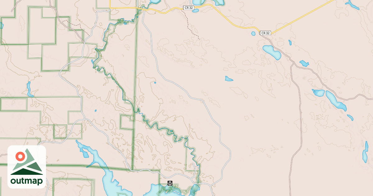 Map of FISHERMANS ROAD