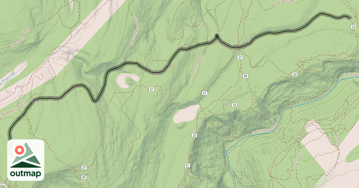 Map of 12 L'Arche du Boisé