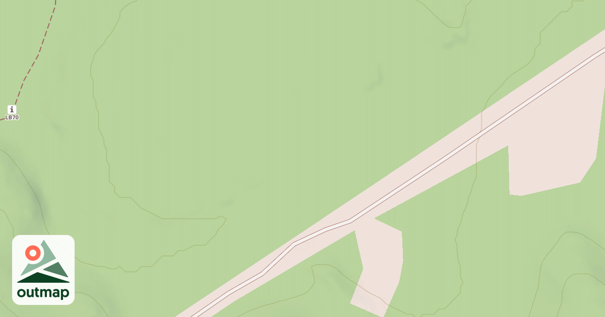 Map of LOS BURROS T.S