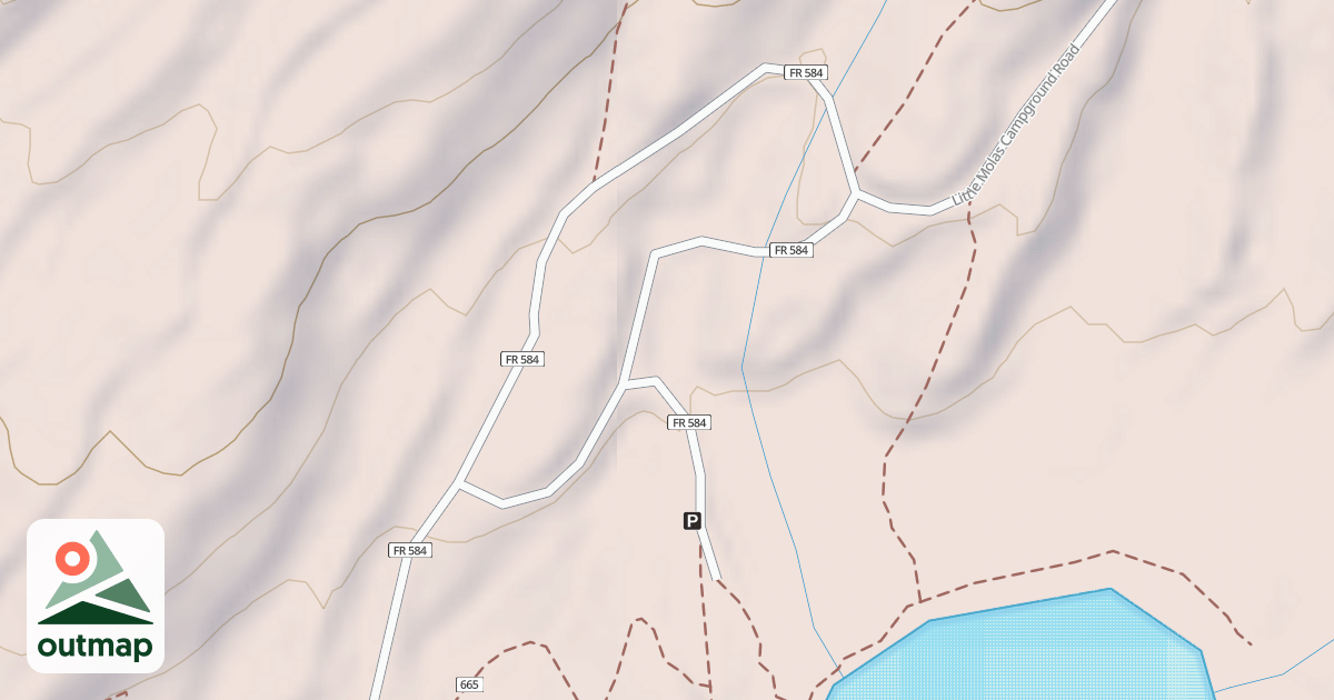 Map of LITTLE MOLAS CG