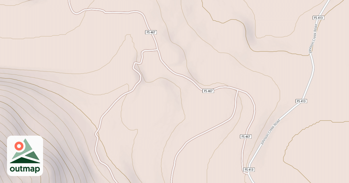 Map of CABIN CREEK