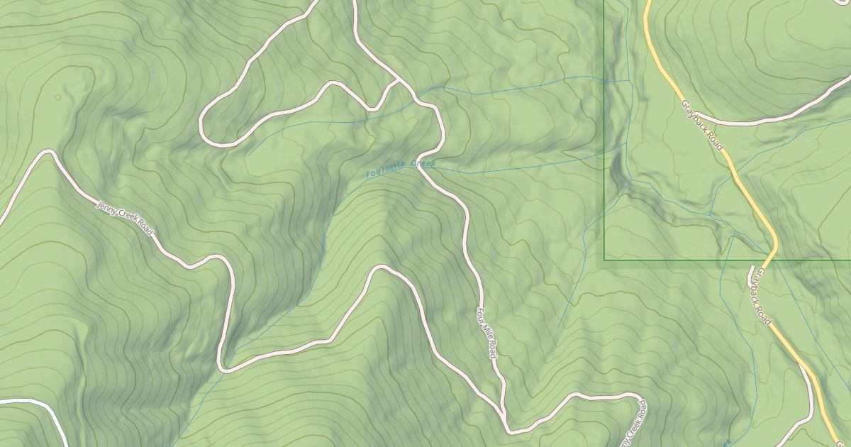 Map preview of FOUR MILE