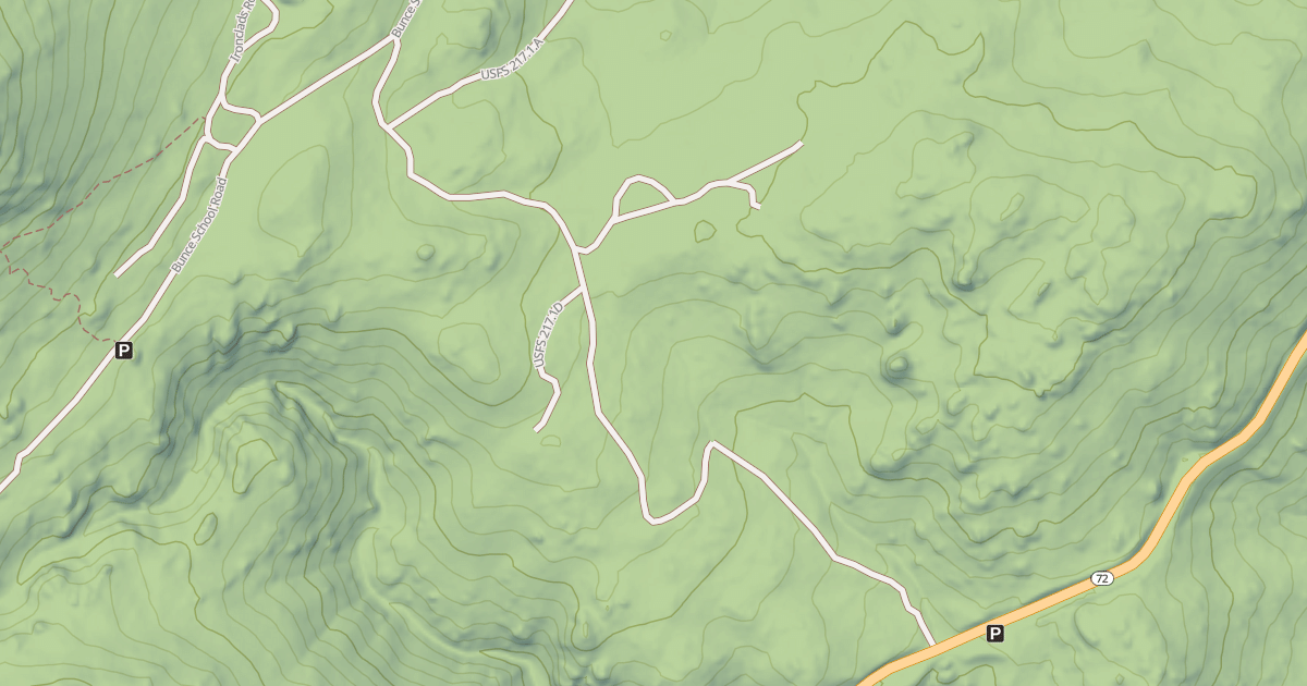 Map preview of CAVE CREEK