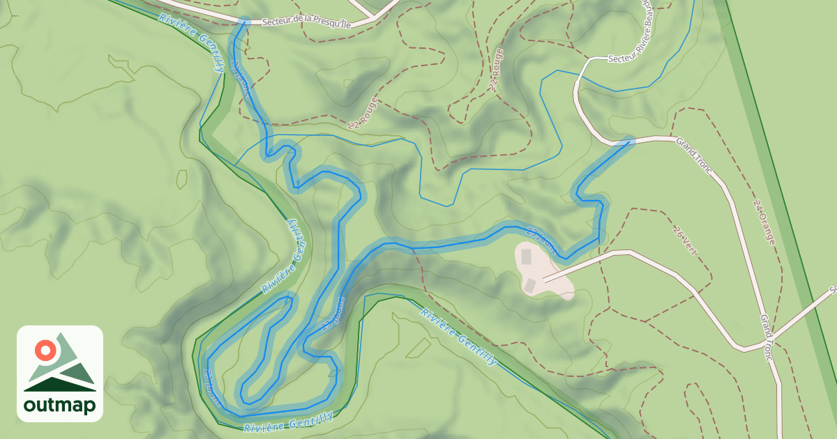 Map of 23 Jaune