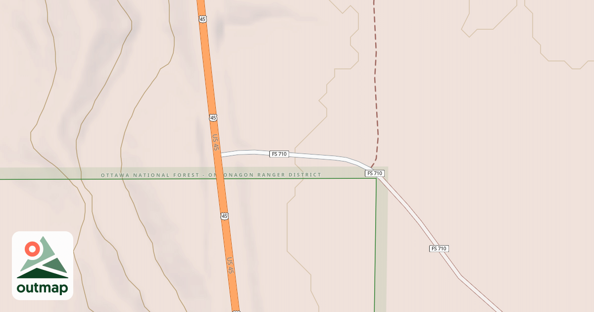 Map of FDR710