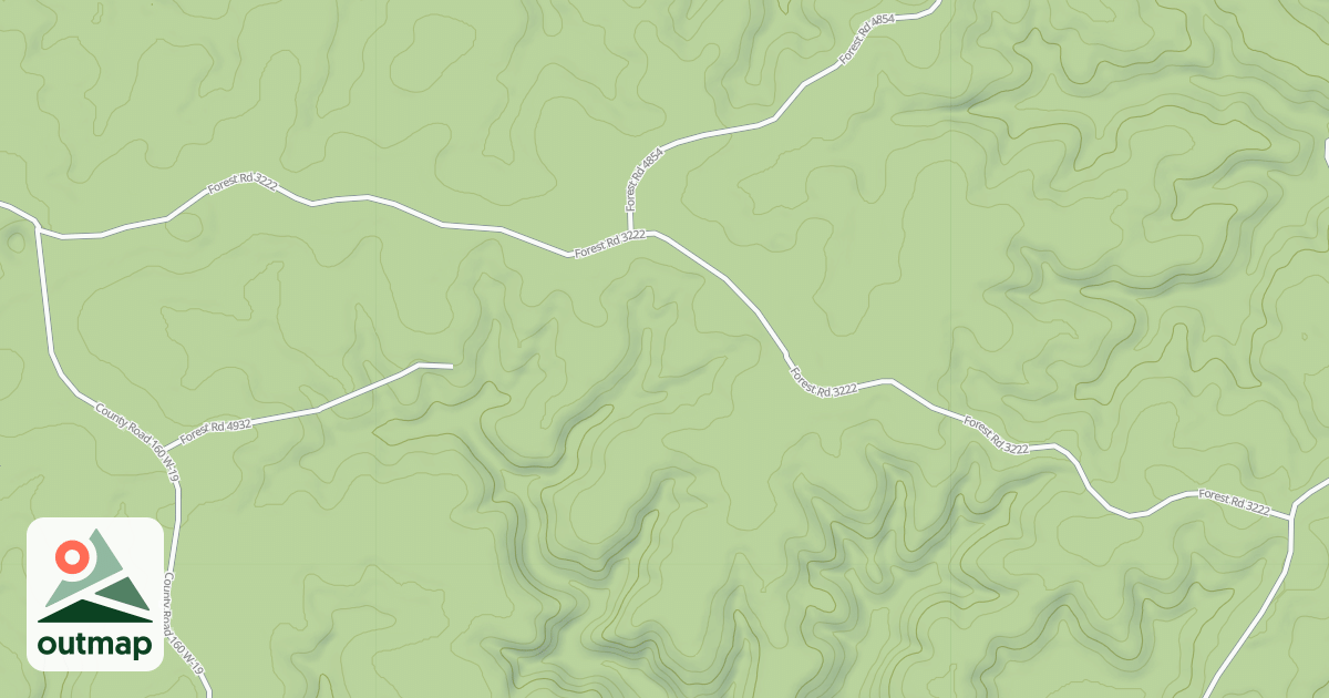 Map of MCFARLAND POND