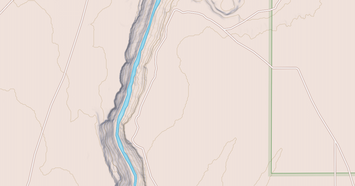 Map preview of East Rim Trail