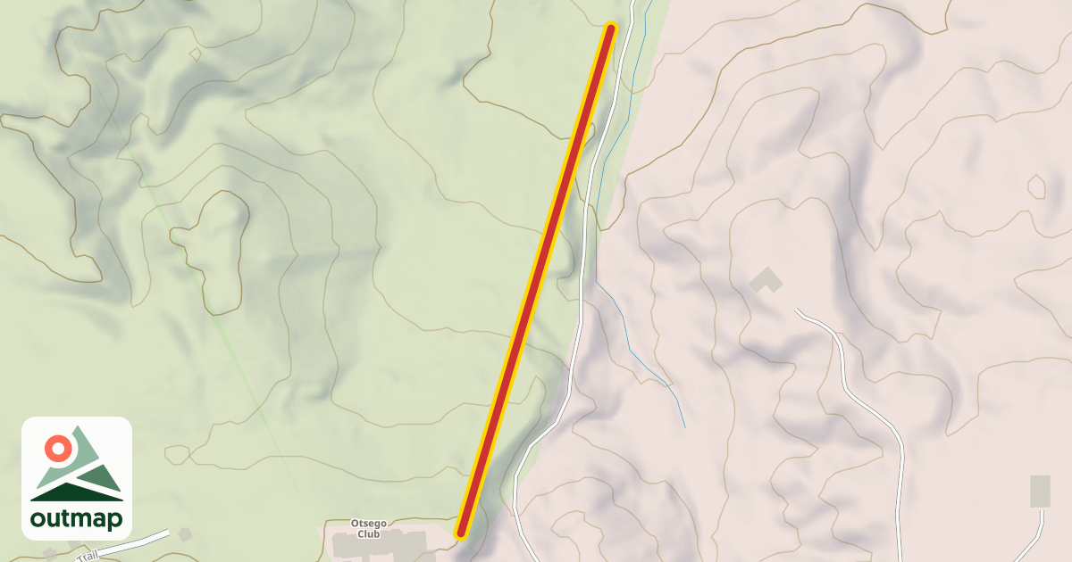 Map of Chairlift #1