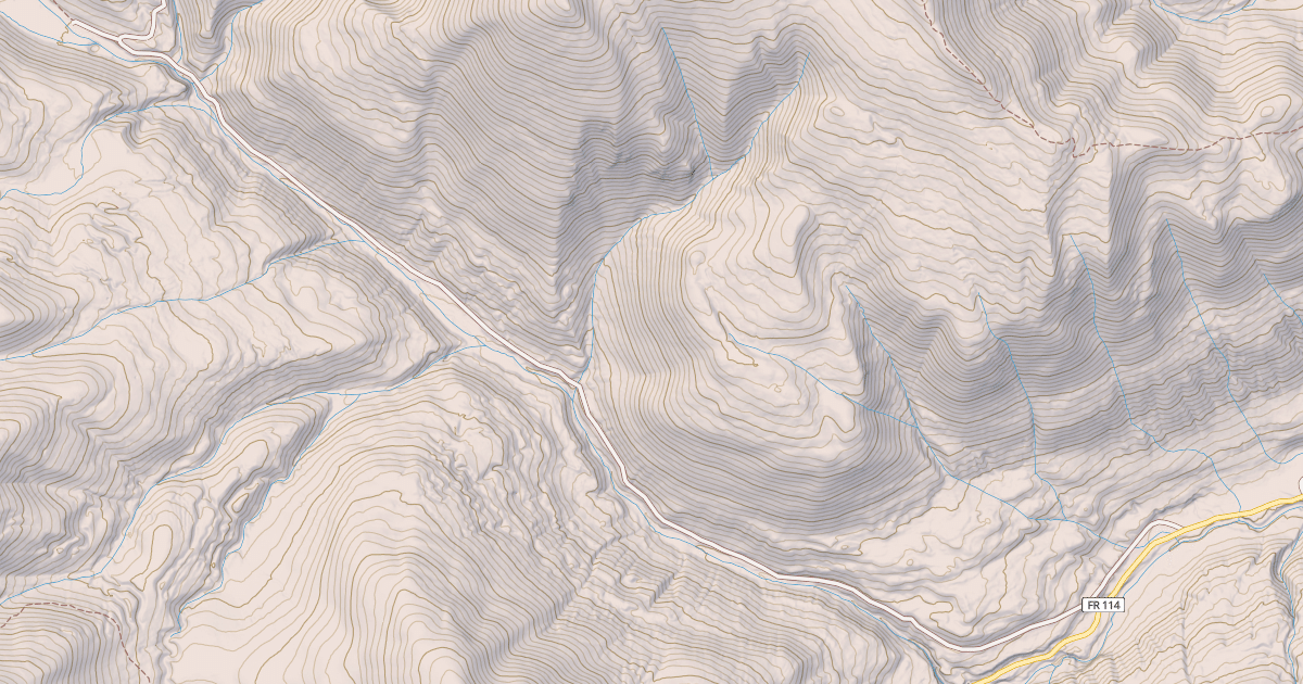 Map preview of FROZEN LAKE