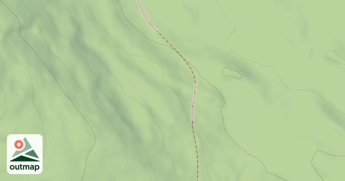 Map of School House Trail