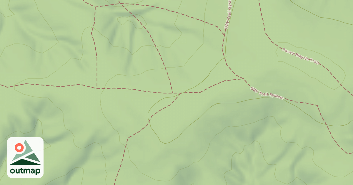 Map of Orv Trail System