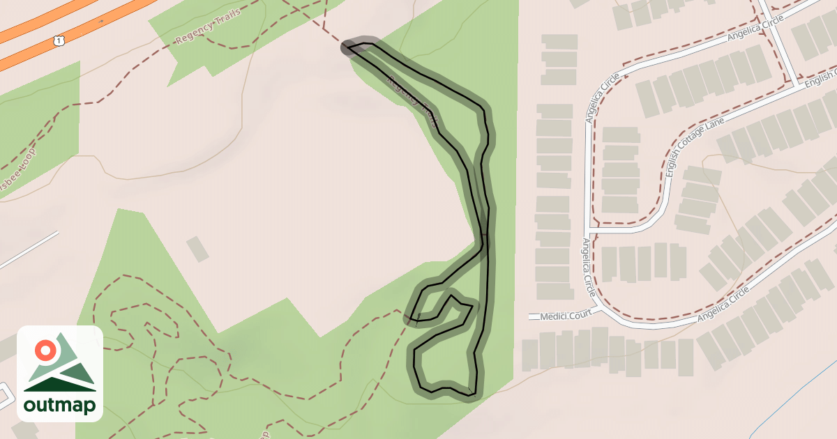 Map of Regency Trails