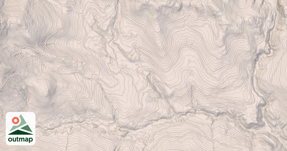 Map of ALLIGATOR RIDGE