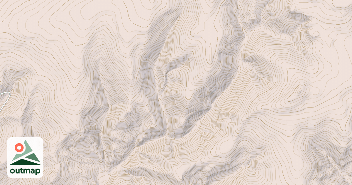 Map of Calf Creek East