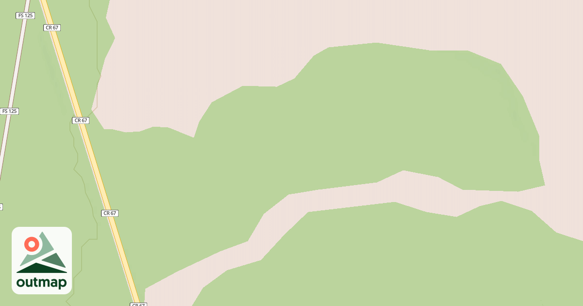Map of USFS Motor Vehicle Use Map Roads {A2947967-889C-44B6-BF10-1F945838F4D4}