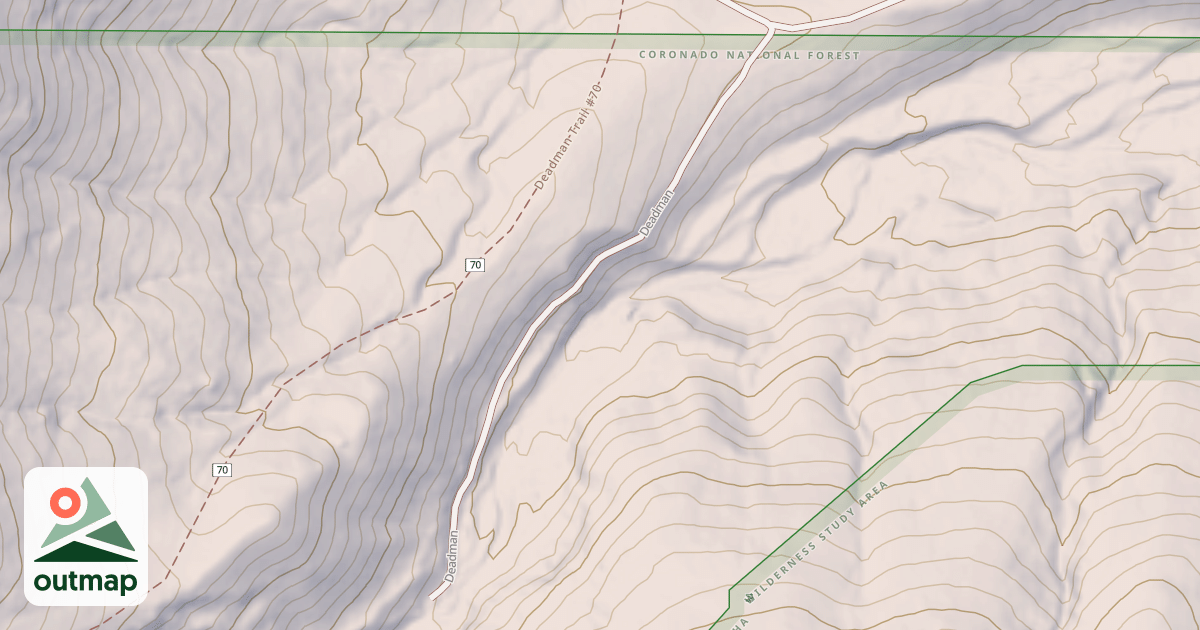 Map of DEADMAN