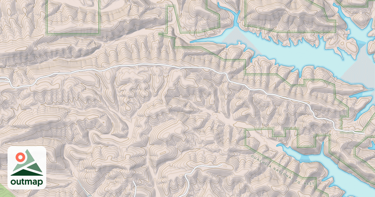 Map of USFS National Forest System Roads {514E1E95-545F-48D3-B84C-4A86B894E61B}
