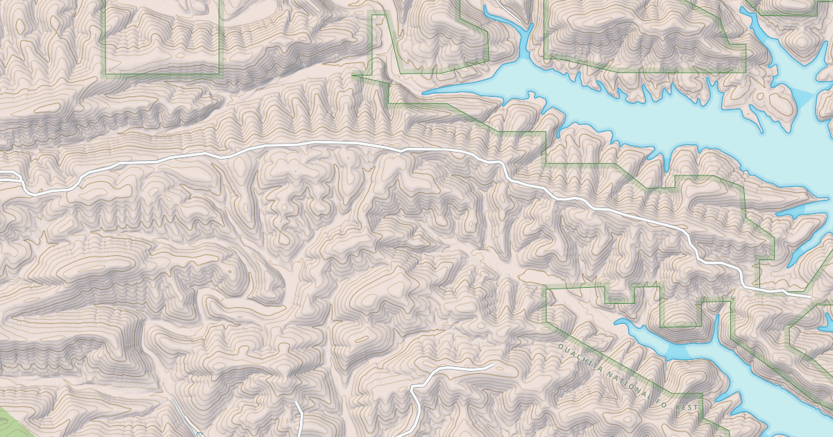 Map preview of USFS National Forest System Roads {514E1E95-545F-48D3-B84C-4A86B894E61B}