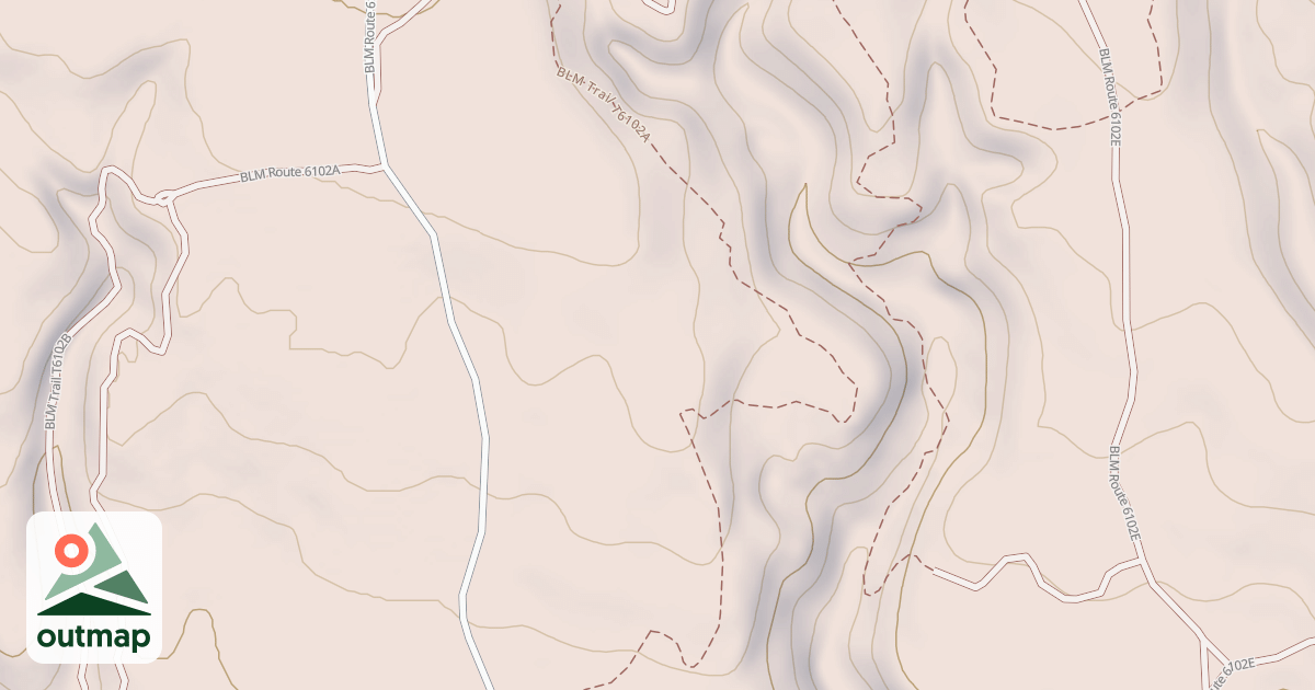 Map of Blm T6102a