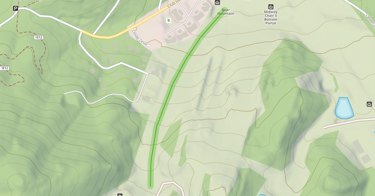 Map preview of The Park Run