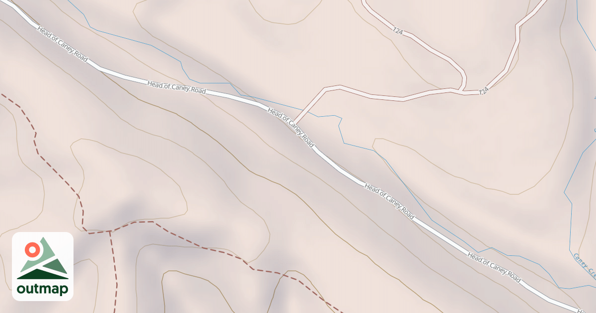 Map of White Sulphur Ohv Trail - H