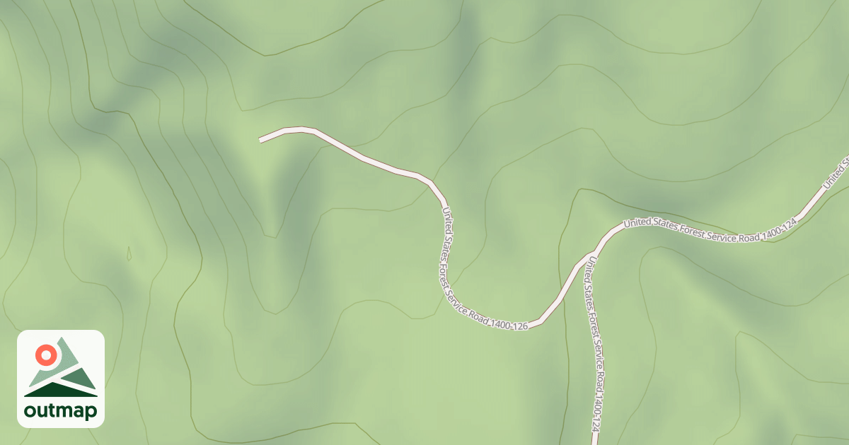 Map of USFS National Forest System Roads {04F390F9-52D9-41F3-80D2-915DC069B334}