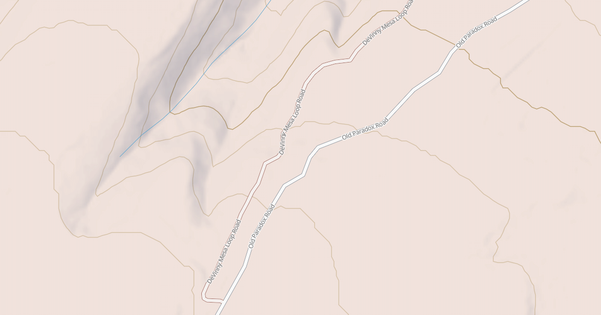 Map preview of BLM National GTLF Public Motorized Roads 8c5d1f9c-689e-4d6e-a293-258cbbf06f90
