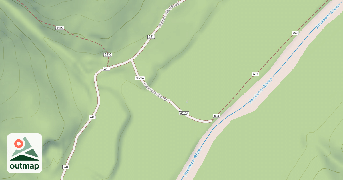 Map of POOR FARM CAMP A