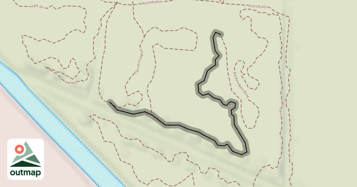 Map of Dragon's Back
