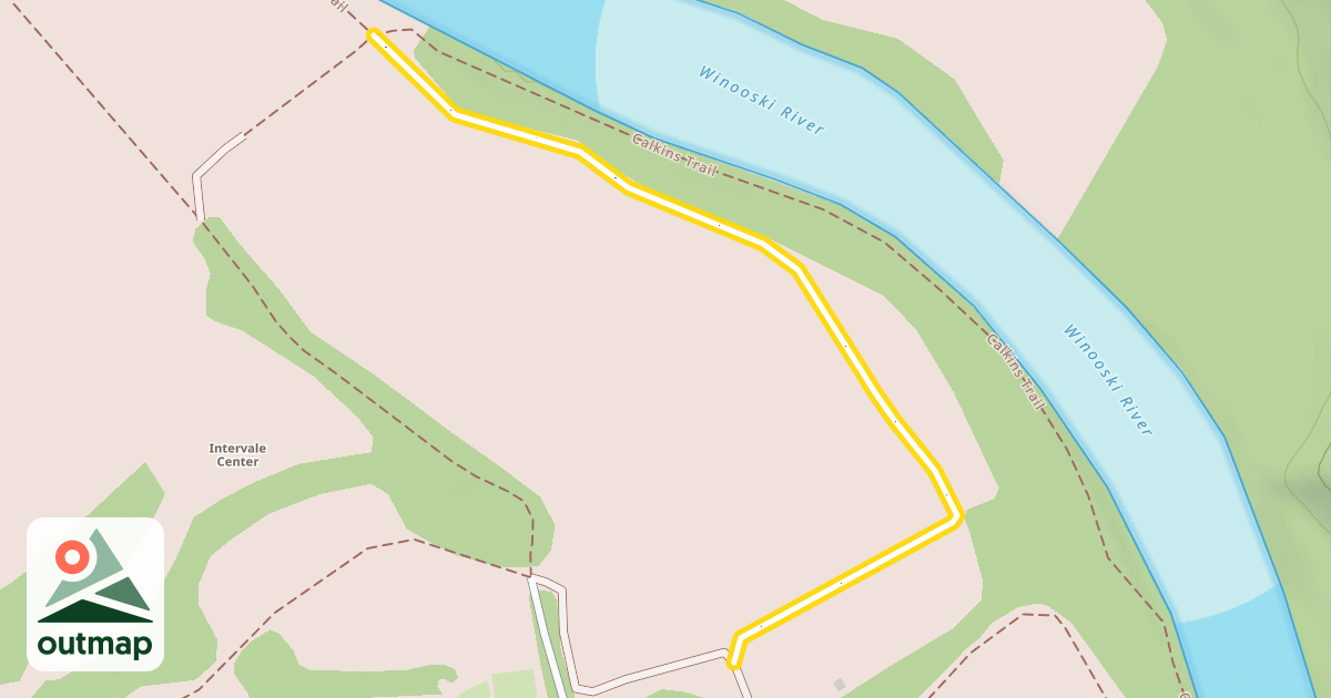 Map of Green Trail
