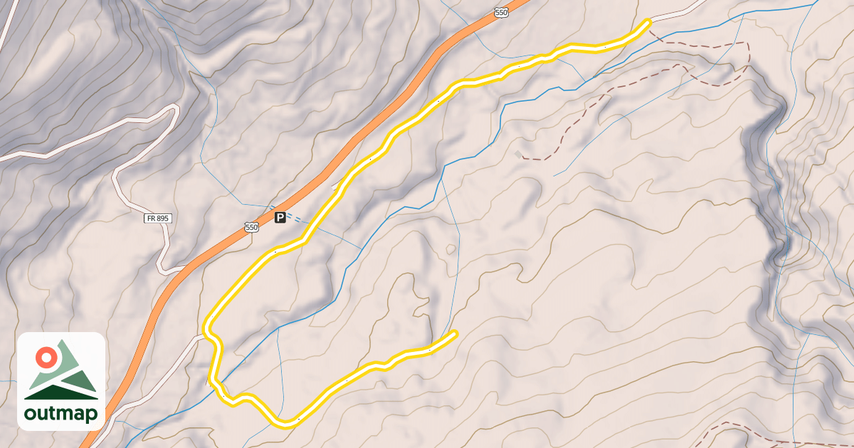 Map of Silver Belle