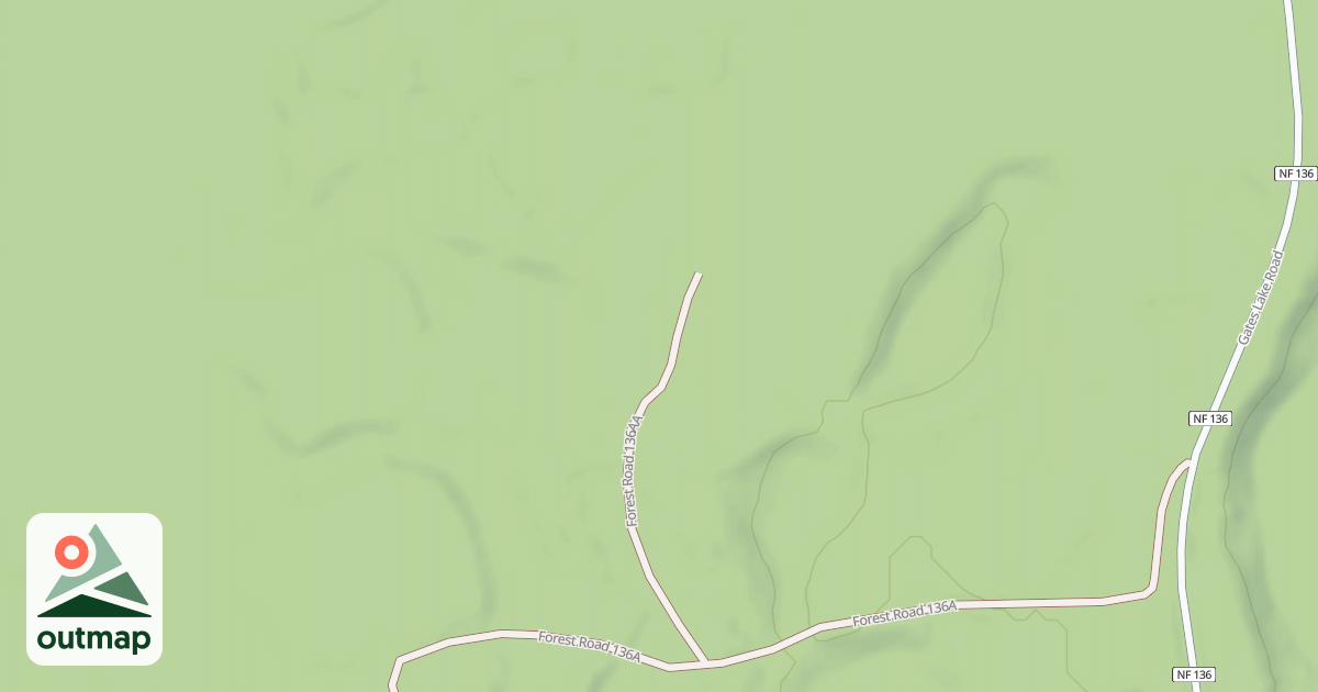 Map of FR 136AA