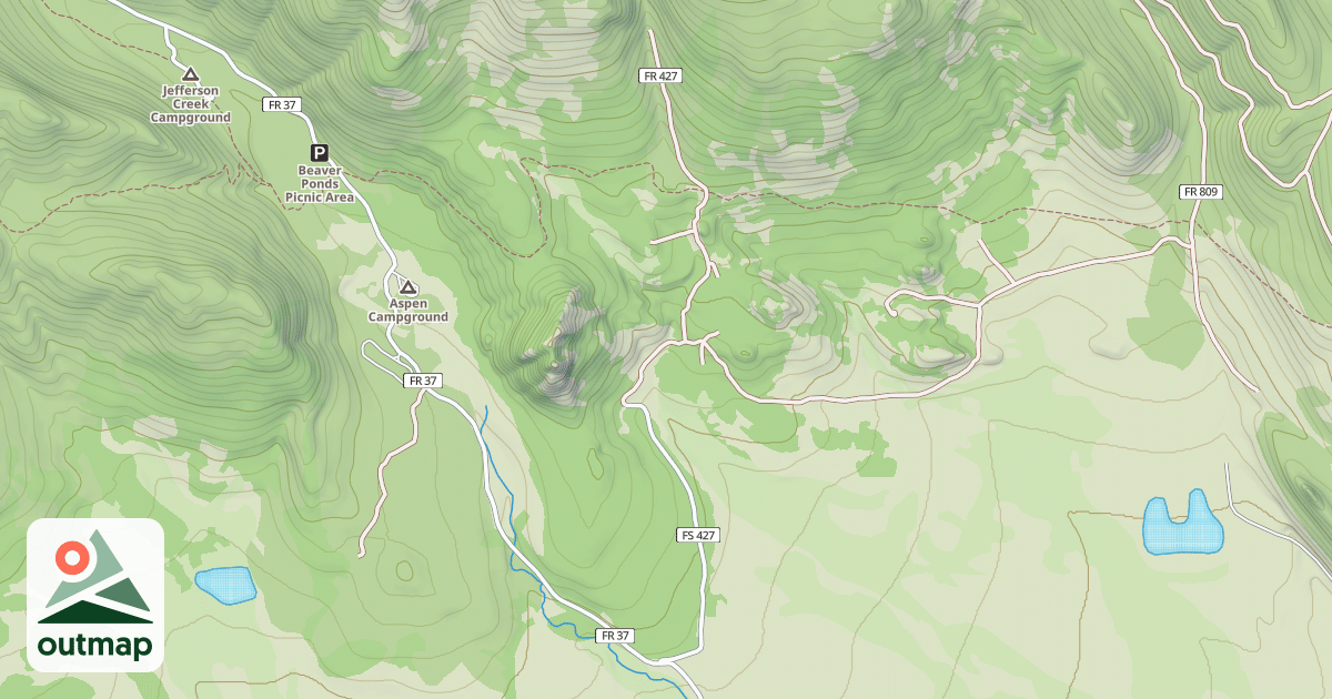 Map of DEADMAN