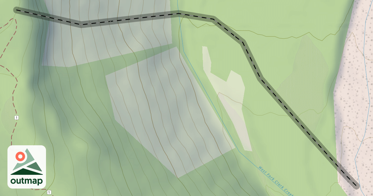 Map of Elk Bowl