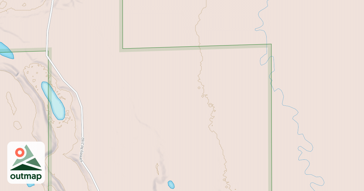 Map of CAMERON SPUR D