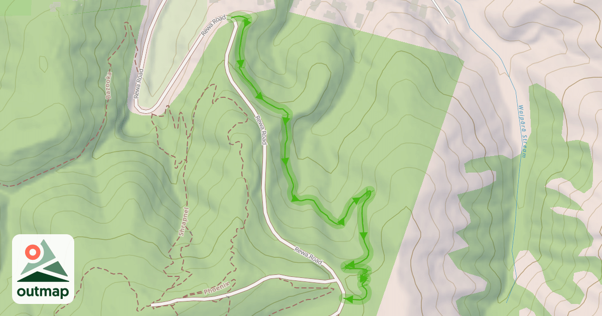 Map of Waiho Elevator