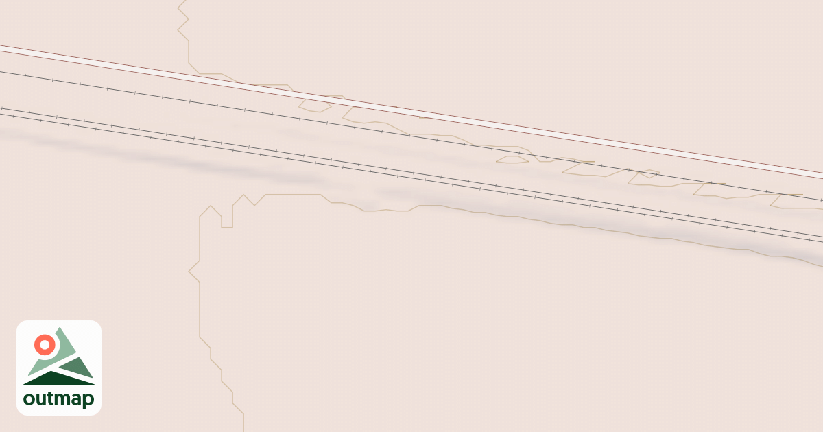 Map of Buffalo Run Snowmobile Trail