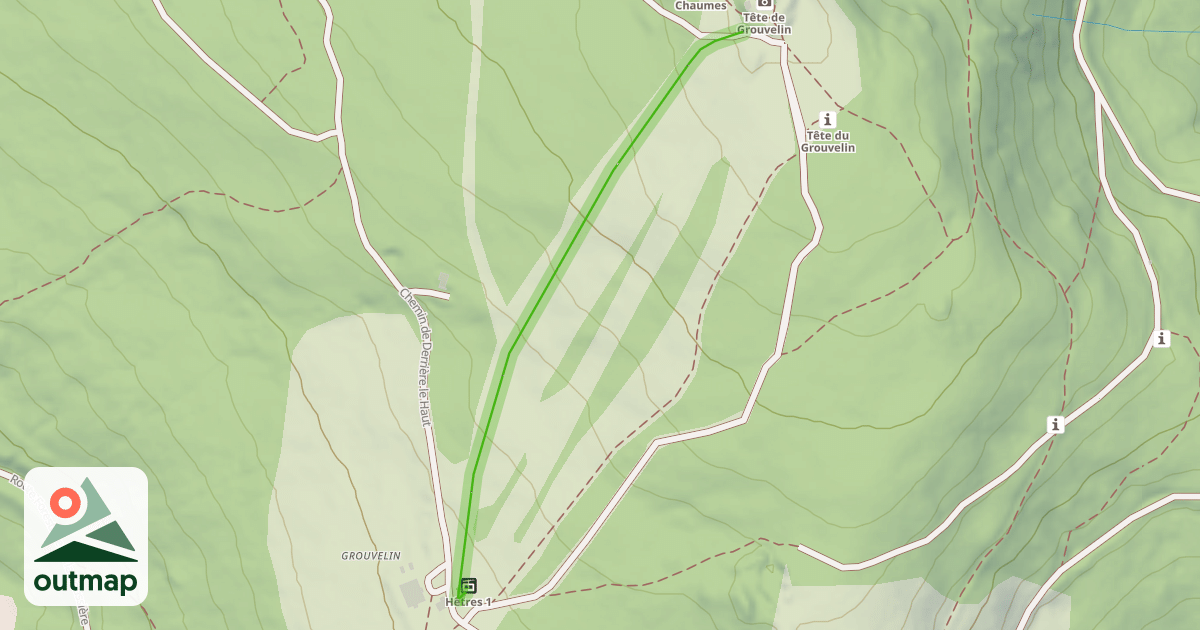 Map of L'Ourson