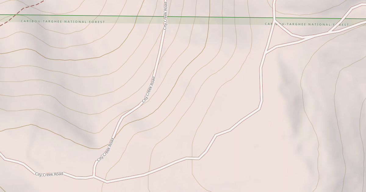 Map preview of CITY CREEK