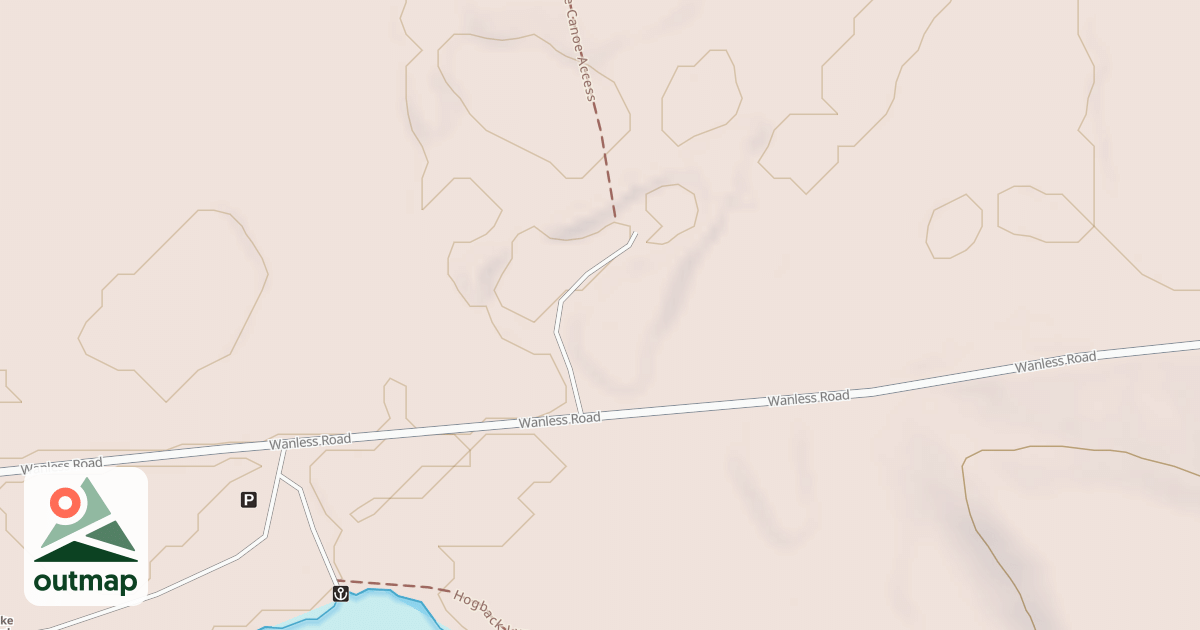 Map of FULTON LAKE ACCESS