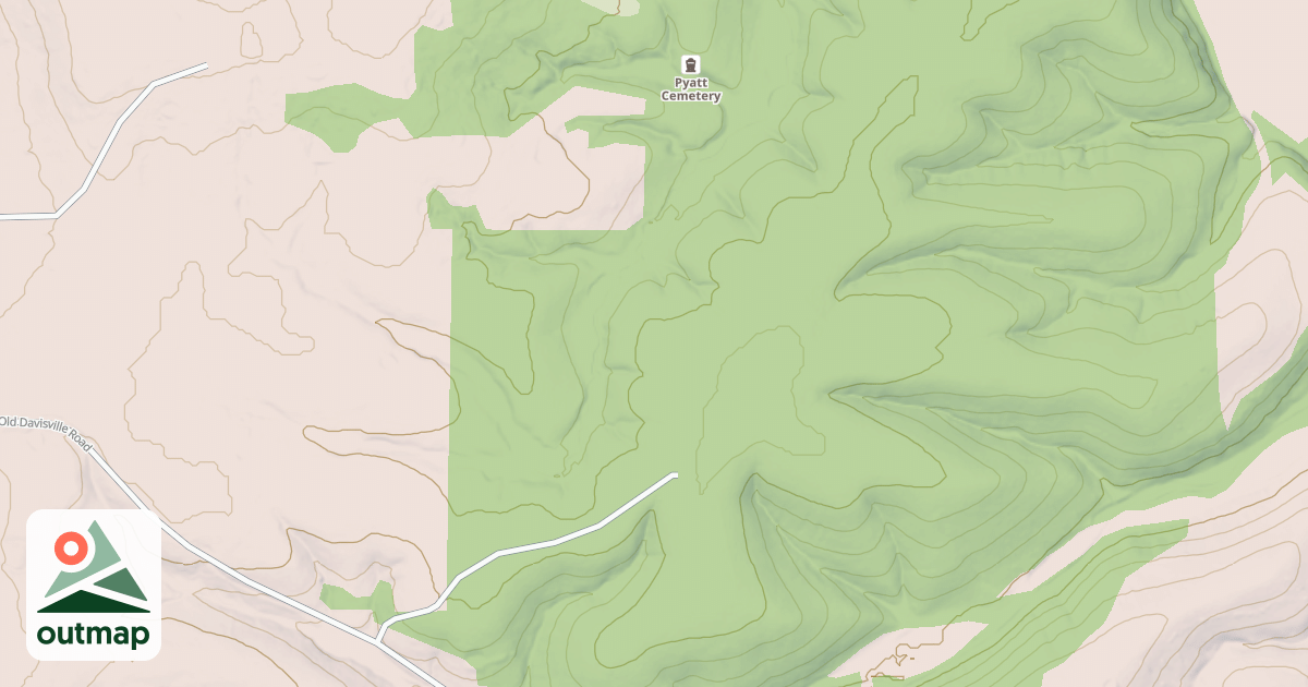 Map of PYATT CEMETERY