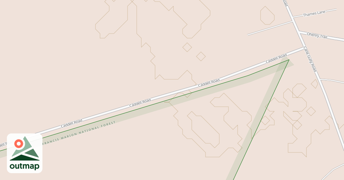 Map of CADDELL
