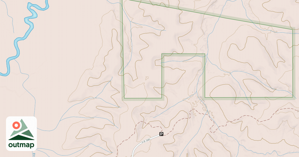 Map of USFS Motor Vehicle Use Map Roads {2A21574D-6940-4E74-9835-806BB8713C71}