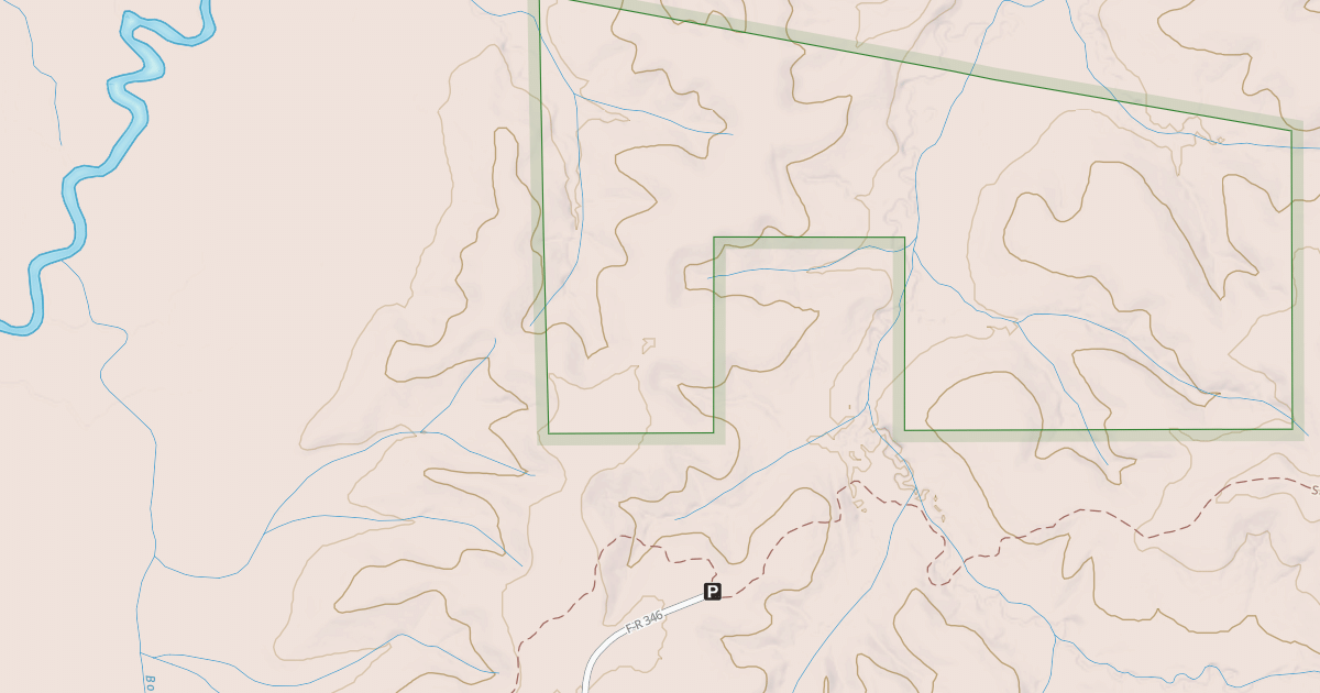 Map preview of USFS Motor Vehicle Use Map Roads {2A21574D-6940-4E74-9835-806BB8713C71}