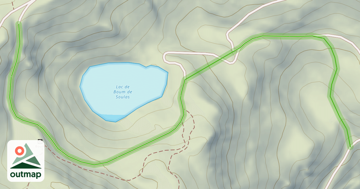 Map of Courbes de Serre Doumenges