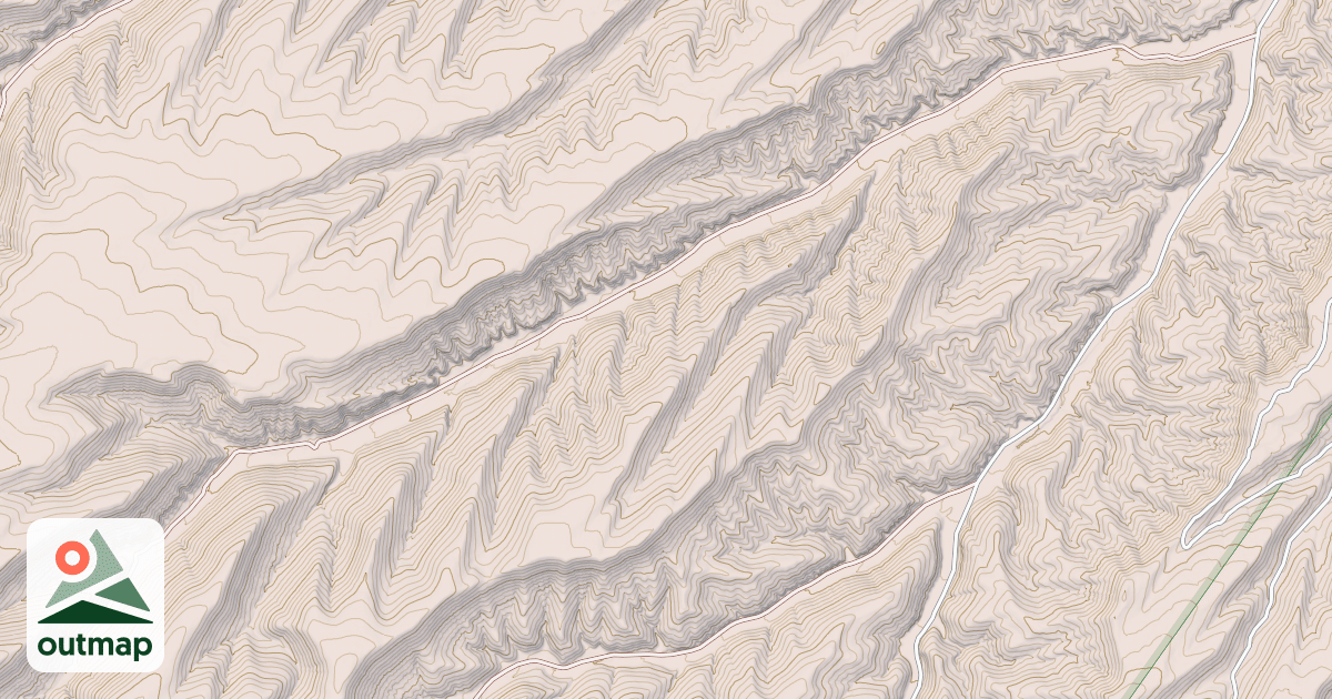 Map of ALKALI CANYON