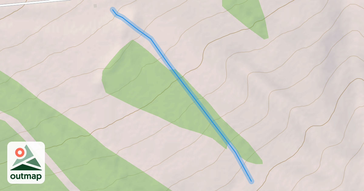 Map of Old Lift Line
